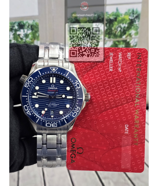 OMEGA SEAMASTER DIVER 300M CO-AXIAL MASTER CHRONOMETER BLUE 210.30.42.20.01.001/VSF/2026