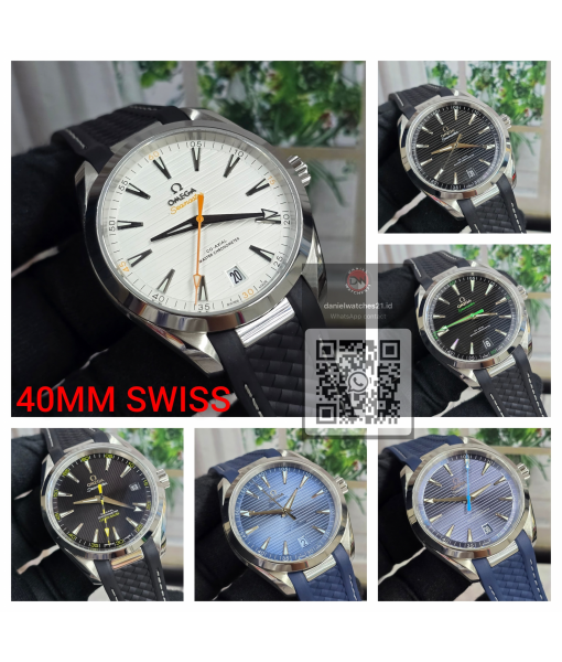 OMEGA SEAMASTER AQUA TERRA 150M RUBBER BLACK YELLOW DIAL 220.12.41.21.02.002/VSF/2026