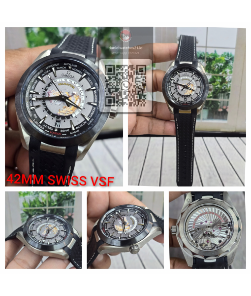 OMEGA SEAMASTER AQUATERRA MASTER CHRONOMETER GMT 150M 220.92.43.99.001/VSF/2026