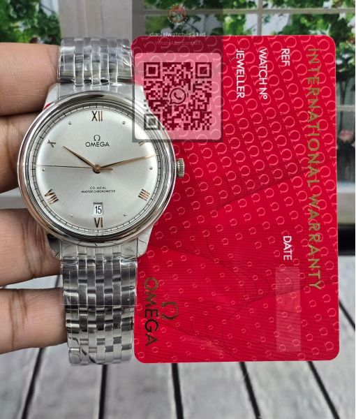 OMEGA DE VILLE PRESTIDGE CO-AXIAL MASTER CHRONOMETER 40MM SS SILVER 434.10.40.20.02.001/VSF/2026