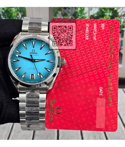 OMEGA SEAMASTER AQUA TERRA 150M CO-AXIAL MASTER CHRONOMETER 41MM TURQUOISE 220.10.38.20.03.005/VSF/2026