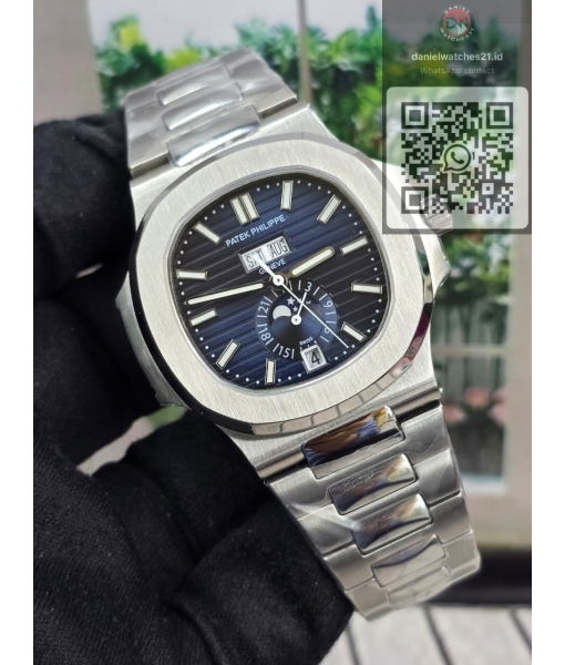 PATEK PHILIPPE ANNUAL CALENDAR MOON PHASE 5726A-001 BLUE/PPF V4/2026