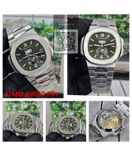 PATEK PHILIPPE ANNUAL CALENDAR MOON PHASE 5726A-001 GREEN/PPF V4/2026