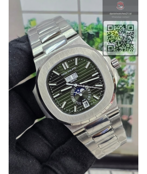 PATEK PHILIPPE ANNUAL CALENDAR MOON PHASE 5726A-001 GREEN/PPF V4/2026