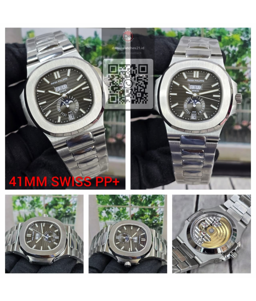 PATEK PHILIPPE ANNUAL CALENDAR MOON PHASE 5726A-001 GREY/PPF V4/2026