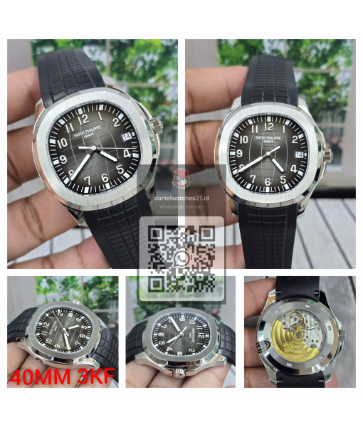 PATEK PHILIPPE AQUANAUT 5168-010 42MM BLACK/3KF/2026