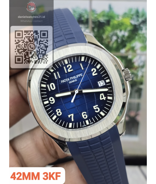 PATEK PHILIPPE AQUANAUT 5168-010 42MM BLUE/3KF/2026