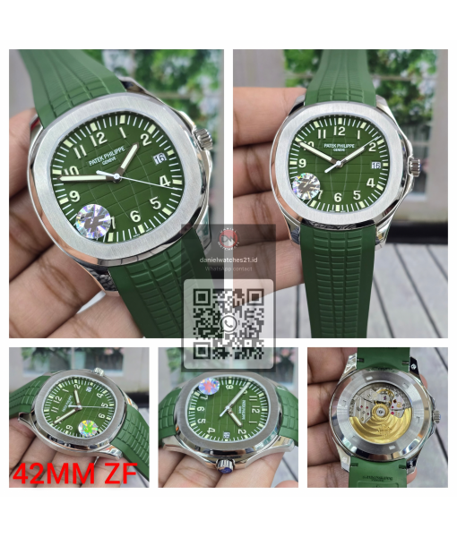 PATEK PHILIPPE AQUANAUT 5168-010 42MM GREEN/ZF/2026