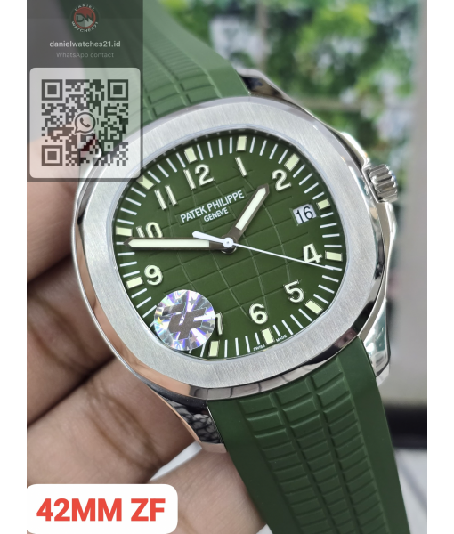 PATEK PHILIPPE AQUANAUT 5168-010 42MM GREEN/ZF/2026