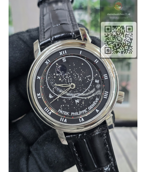 PATEK PHILIPPE GRAND COMPICATIONS CELESTIAL 6104G SS BLACK BASIC/GRF/2026