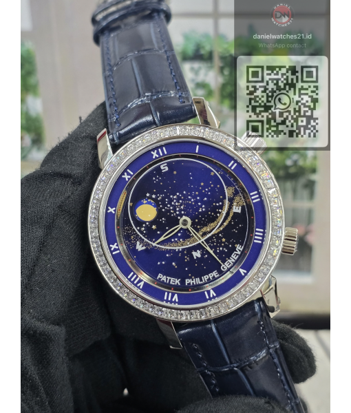 PATEK PHILIPPE GRAND COMPICATIONS CELESTIAL 6104G SS BLUE/GRF/2026