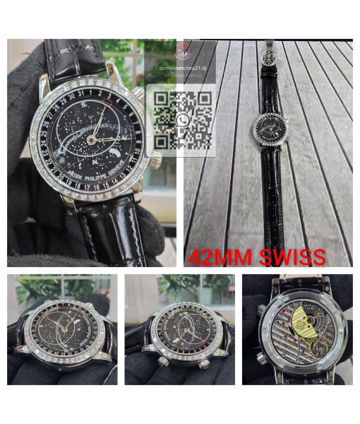 PATEK PHILIPPE GRAND COMPICATIONS CELESTIAL 6104G SS BLACK/GRF/2026