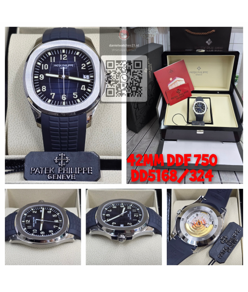 PATEK PHILIPPE AQUANAUT 5168G-001 42MM BLUE/DDF/2026