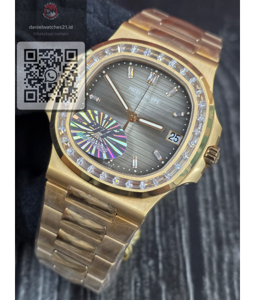 PATEK PHILIPPE NAUTILUS 5724-R 001 EVEROSE DIAMOND-SET GREY /PPF V4/2026