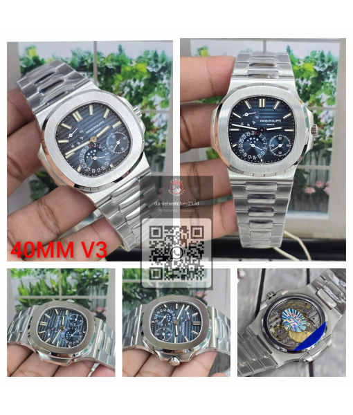 PATEK PHILIPPE NAUTILUS MOONPHASE 5712/1R SS BLUE/PPF V3/2026