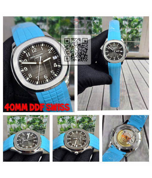 PATEK PHILIPPE AQUANAUT 5168G-001 42MM BLACK BLUE/DDF/2026