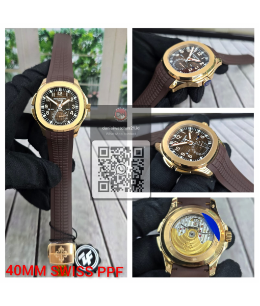 PATEK PHILIPPE AQUANAUT TRAVEL TIME 5164R-001 EVEROSE/ZF/2026