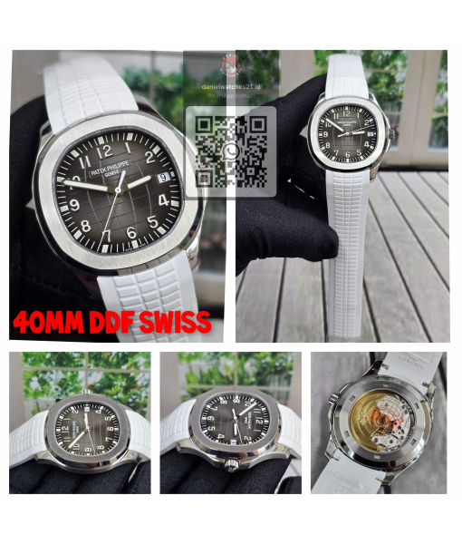 PATEK PHILIPPE AQUANAUT 5168G-001 42MM WHITE BLACK DDF/2026