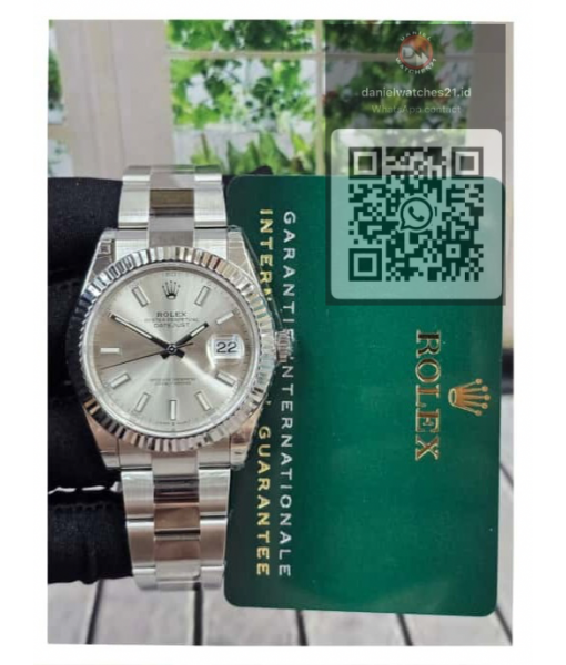 ROLEX DATEJUST 41MM SILVER DIAL BASIC 126331/VSF V2/2026
