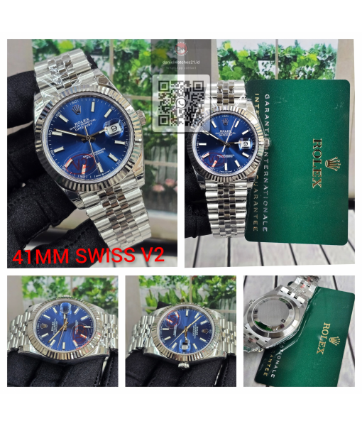 ROLEX DATEJUST 41MM 126334 BLUE INDEX/VSF V2/2026