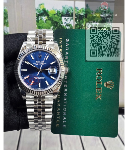 ROLEX DATEJUST 41MM 126334 BLUE INDEX/VSF V2/2026