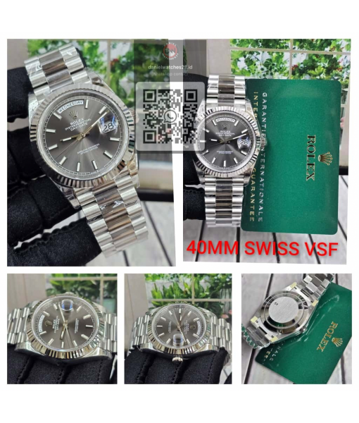 ROLEX DAY-DATE SS GREY DIAL 228236/VSF V2/2026