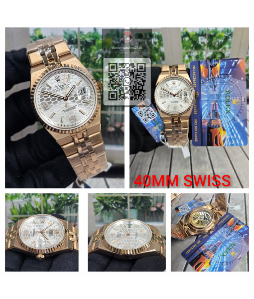 ROLEX LAND-DWELLER EVEROSE WHITE 40MM 127335/EXF/2026