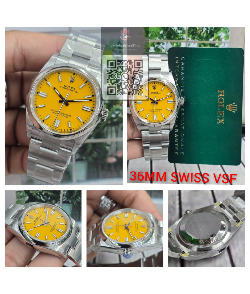 ROLEX OYSTER PERPETUAL 126000 36MM YELLOW/VSF V3/2026