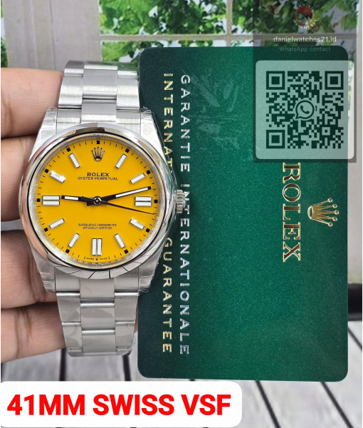 ROLEX OYSTER PERPETUAL 124000 41MM YELLOW/VSF V3/2026