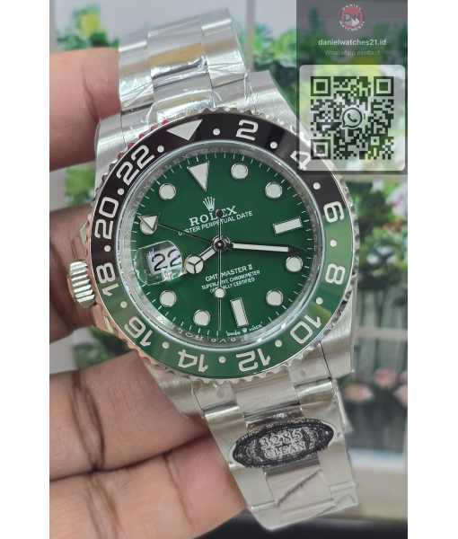 ROLEX GMT MASTER II 126720VTNR SPRITE LEFTY/CLEAN V3/2026