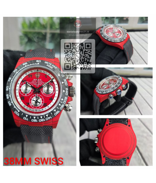 ROLEX DIW DAYTONA AVIA-RED CARBON/DIW/2026