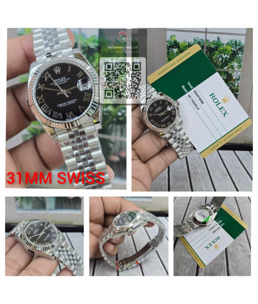 ROLEX OP 31MM SS BLACK ROMANIAN 278274/EWF V2/2026