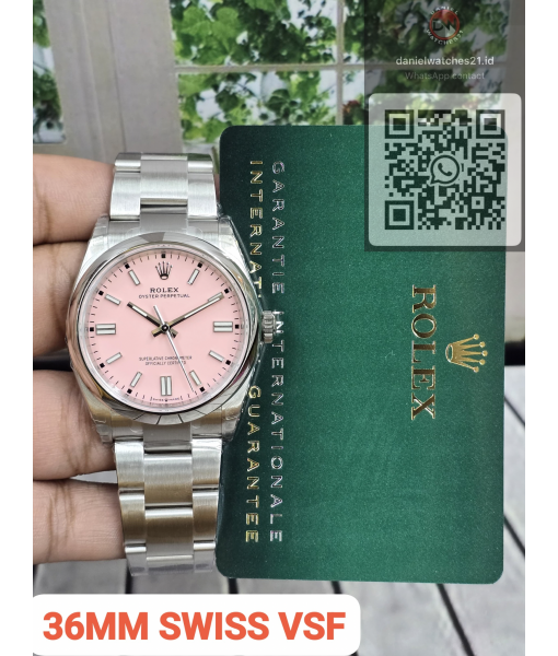 ROLEX OYSTER PERPETUAL 126000 36MM CANDY PINK/VSF V3/2026