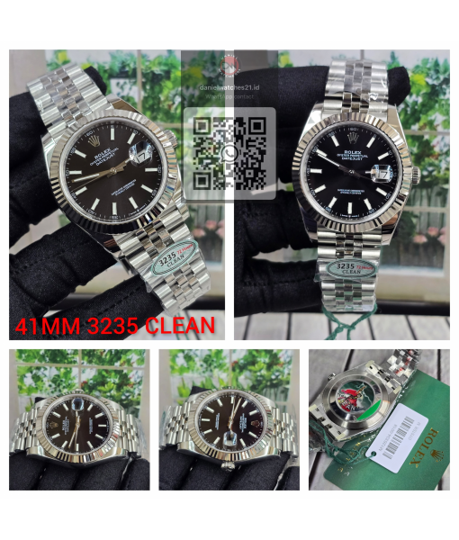 ROLEX DATEJUST SS 1266334 41MM BLACK BASIC/CLEAN V3/2026