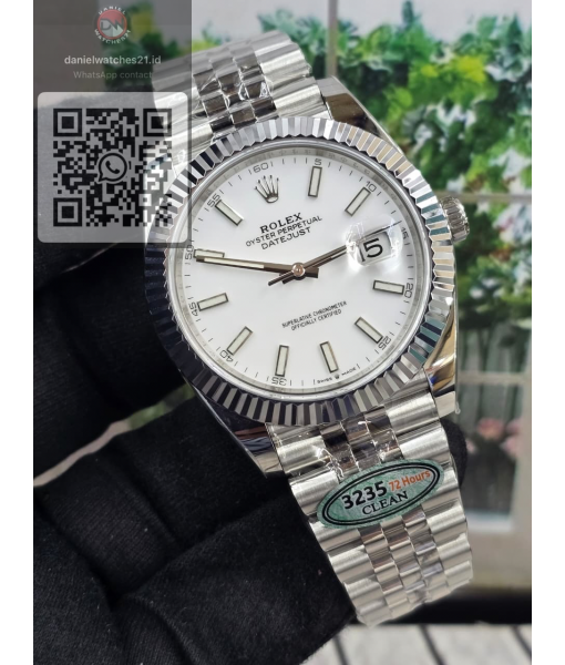 ROLEX OYSTER PERPETUAL 1266334 41MM WHITE BASIC/CLEAN V3/2026