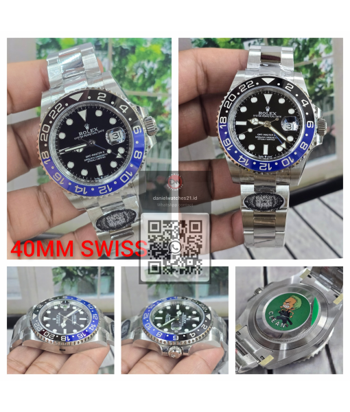 ROLEX GMT MASTER II 126710BLNR BATMAN/CLEAN V3/2026