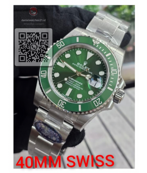 ROLEX SUBMARINER DATE 40MM HULK 116610LV/CLEAN V2/2026
