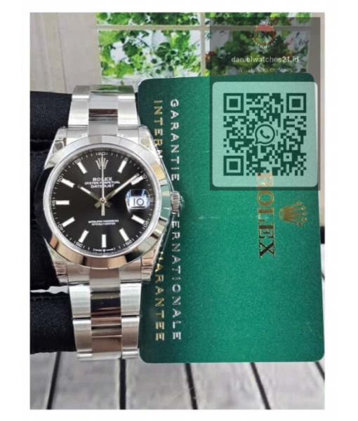 ROLEX OP DJ 41MM BLACK DIAL 126300/VSF V2/2026