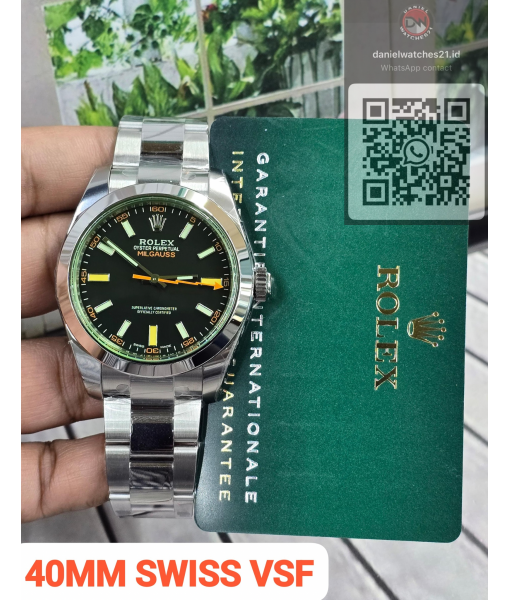 ROLEX OP MILGAUSS 116400GV BLACK/VSF V3/2026