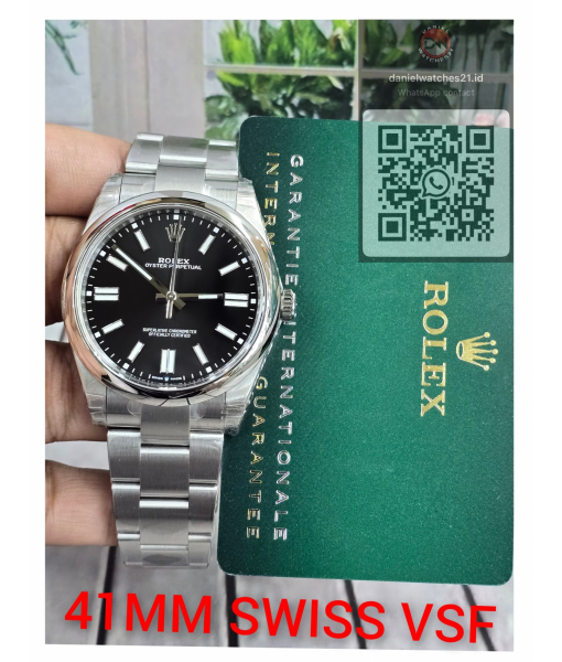 ROLEX OYSTER PERPETUAL 124000 41MM BLACK/VSF V3/2026