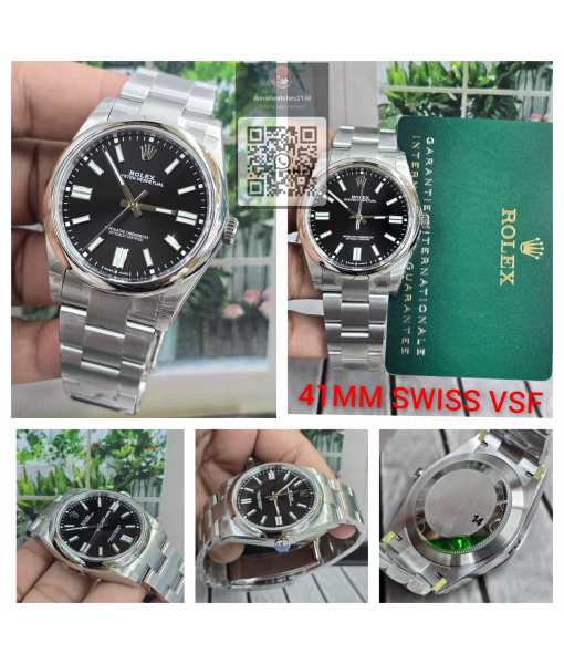 ROLEX OYSTER PERPETUAL 124000 41MM BLACK/VSF V3/2026