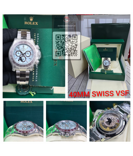 ROLEX COSMOGRAPH DAYTONA PLATINUM ICED-BLUE 116506/VSF V3/2026