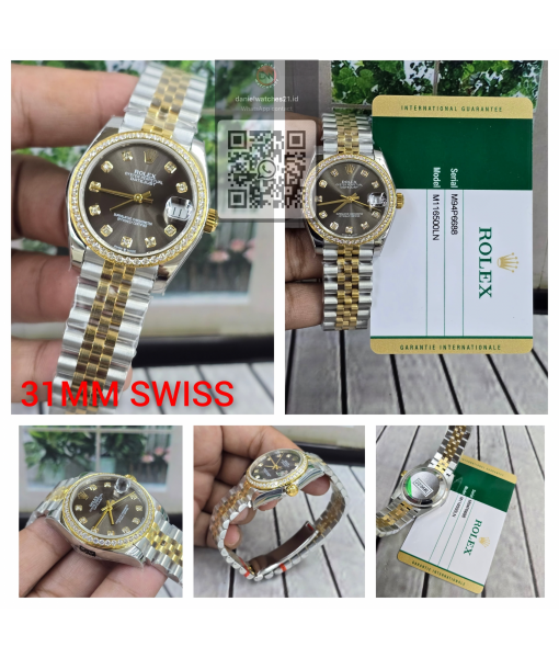 ROLEX OP 31MM ROLESOR ROMAN CHOCOLATE 278383RBR/EWF V2/2026