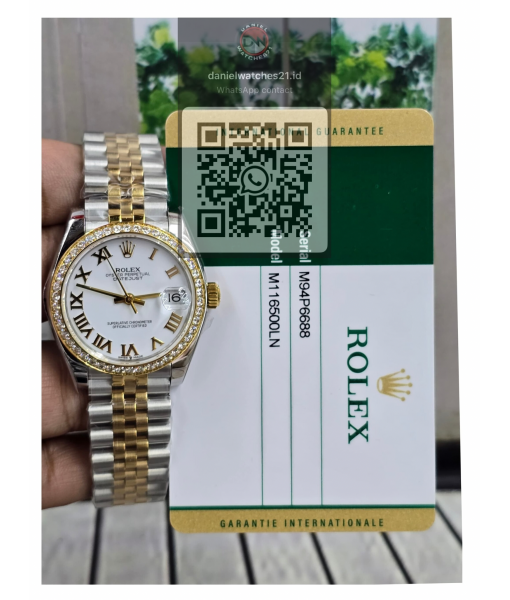 ROLEX OP 31MM YELLOW ROLESOR ROMAN 278383RBR/EWF V2/2026