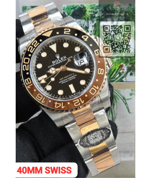 ROLEX GMT MASTER II ROOTBER 126713GRNR/CLEAN V3/2026