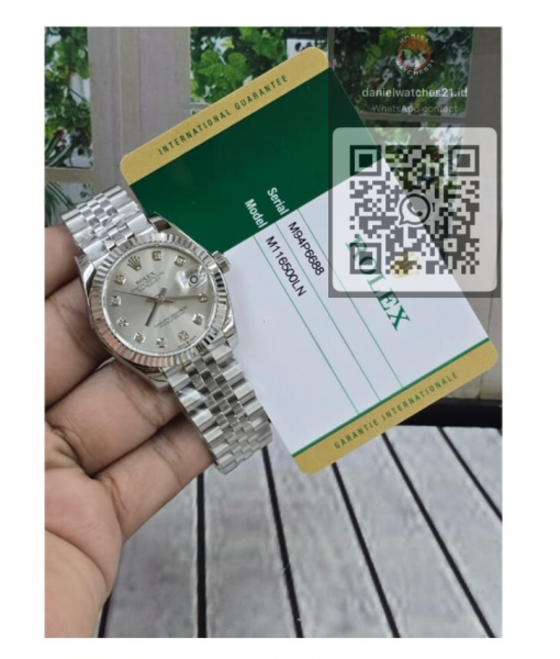 ROLEX OP 31MM SILVER DIAL DIAMOND 278274/EWF V2/2026