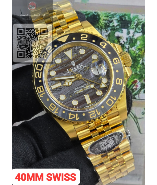 ROLEX GMT MASTER II TIGER IRON DIAL126718GRNR/CLEAN V3/2026