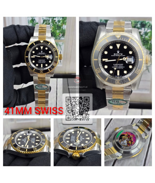ROLEX SUBMARINER TWO-TONE BLACK 41MM 126613LN/CLEAN V2/2026 ROLEX SUBMARINER TWO-TONE BLACK 41MM 126613LN/CLEAN V2/2026