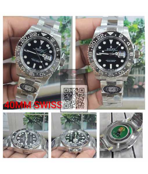 ROLEX GMT MASTER II 126710GRNR BRUCE WAYNE OYS/CLEAN V3/2026