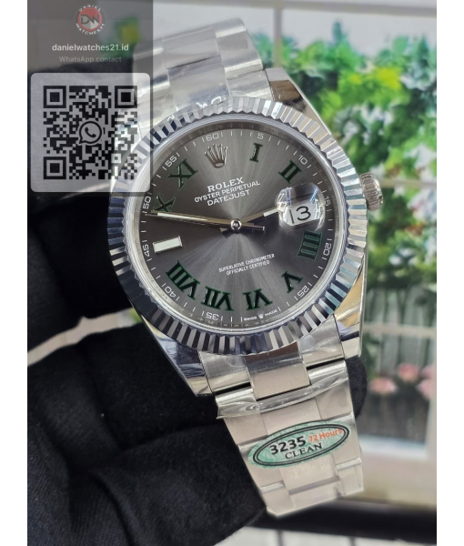 ROLEX OYSTER PERPETUAL 1266334 41MM WIMBLEDON/CLEAN V3/2026